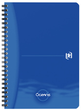 Oxford spiraalblok Oceanis A4, gelineerd, zwart, 90 vel