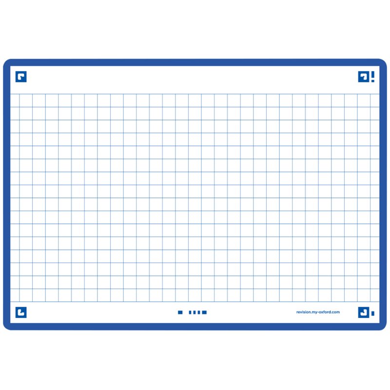 Oxford flashcards Flash 2.0, 105 × 148 mm, turquoise, 80 pièces