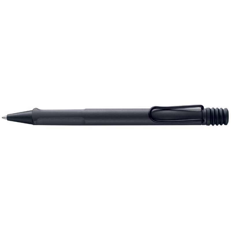 LAMY Safari stylo à bille, noir, grip ergonomique, recharge incluse M16