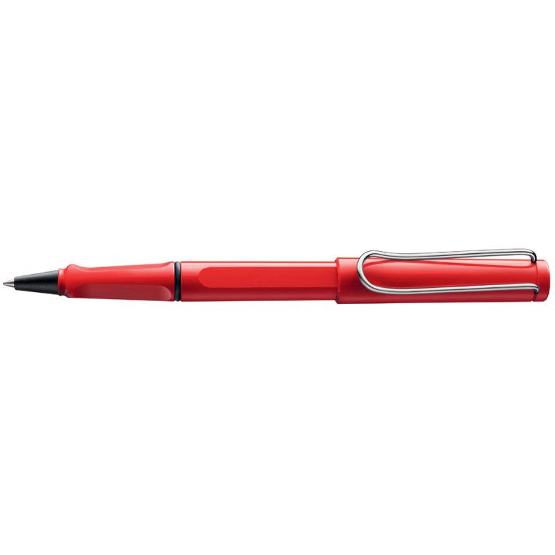 LAMY Safari stylo roller, bleu, recharge M63 incluse