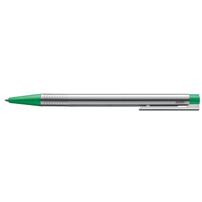 LAMY logo stylo à bille rétractable, noir mat, acier inoxydable