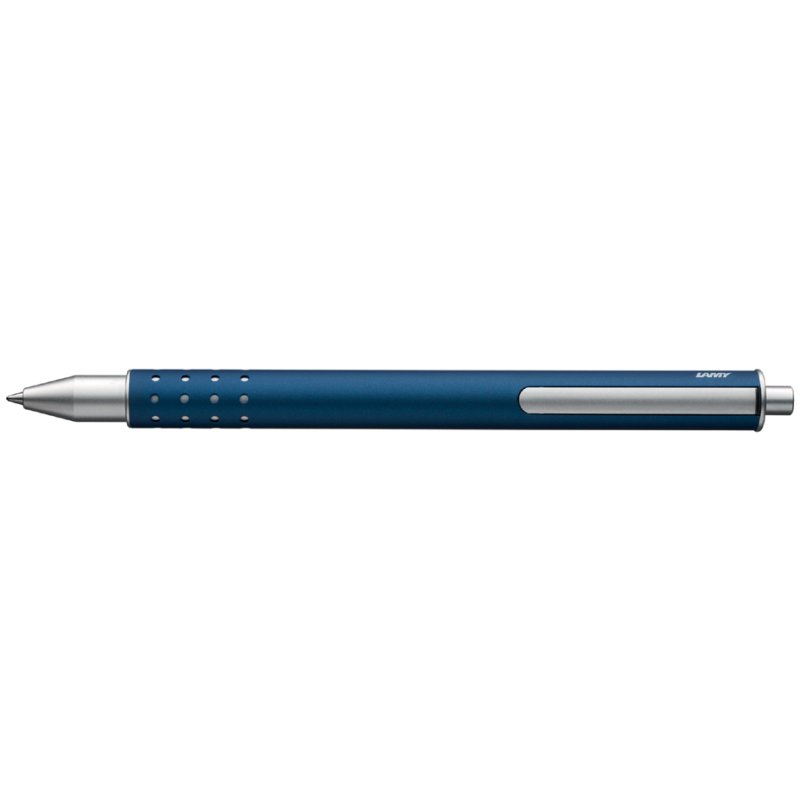LAMY rollerball 33, finition palladium, encre M66 B bleu incluse
