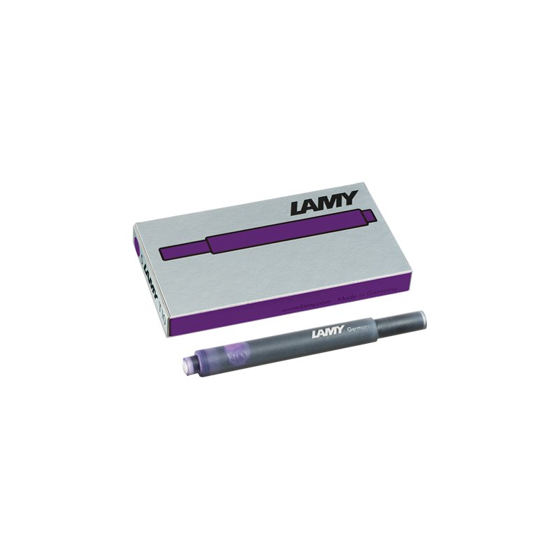 LAMY cartouches d'encre T10, violet, 5 pièces