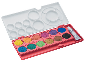 LAMY aquaplus verf, rood, 12 kleuren