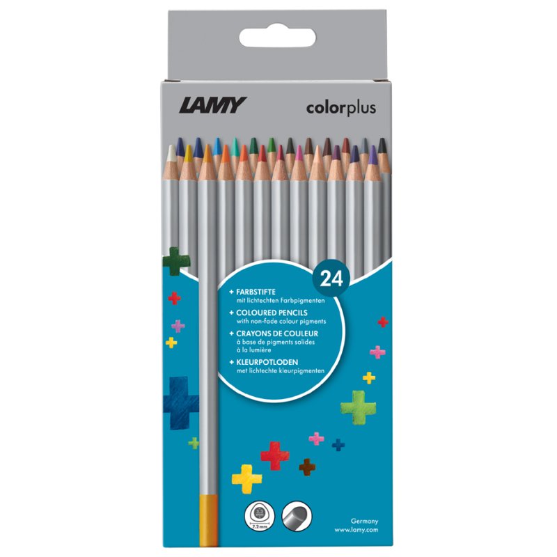 LAMY colouring pencils ColorPlus, triangular, 12 pieces