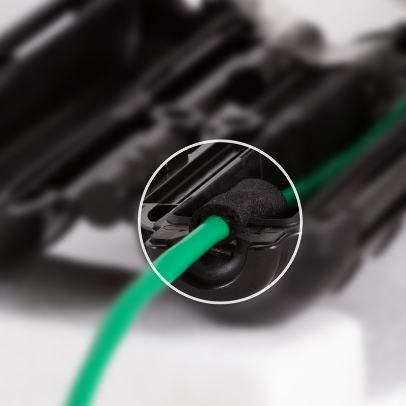 LogiLink Professional outdoor housing for network connections, black, IP54, glass-fibre reinforced