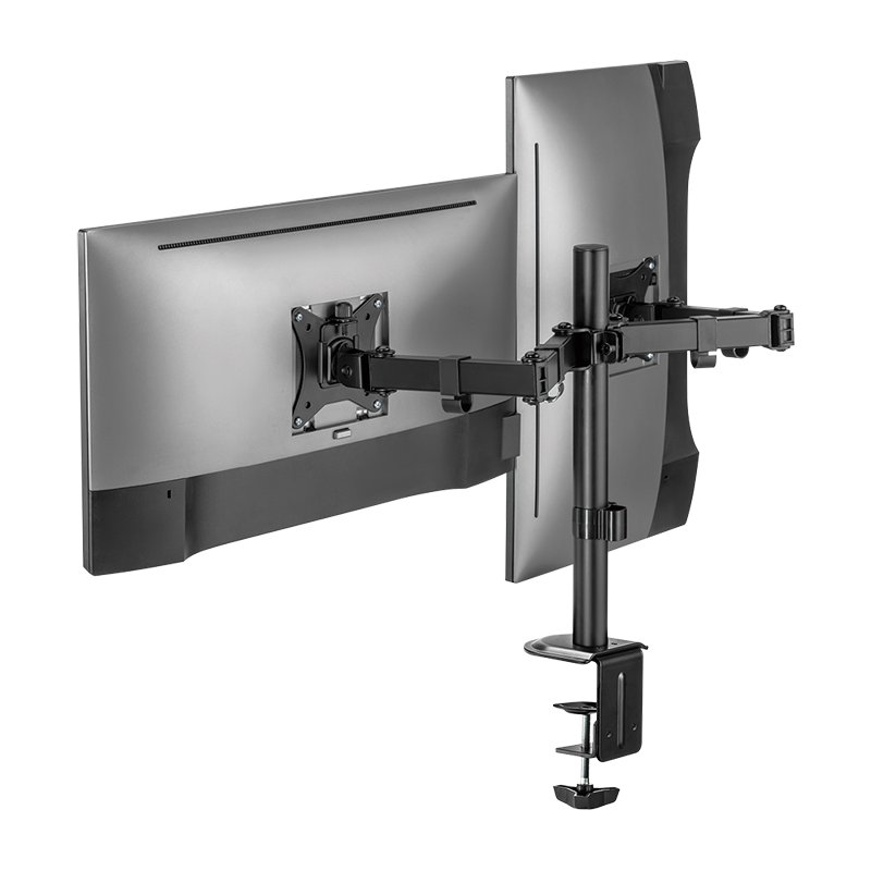 LogiLink monitor arm, 17-32 inch, VESA 75×75/100×100 mm, black