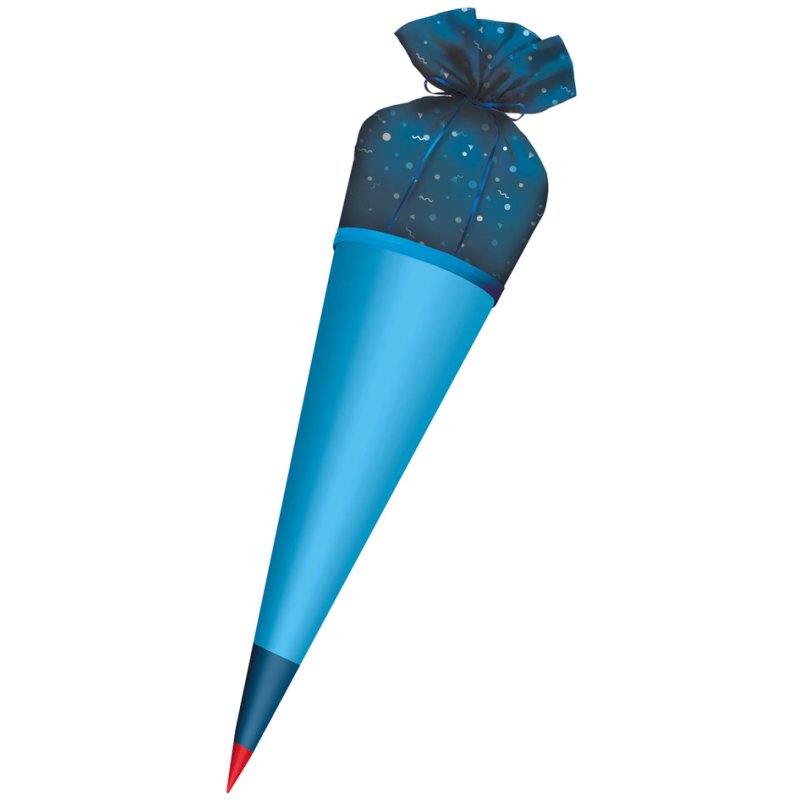 ROTH revêtement en tissu sac scolaire à faire soi-même, turquoise, 700 mm