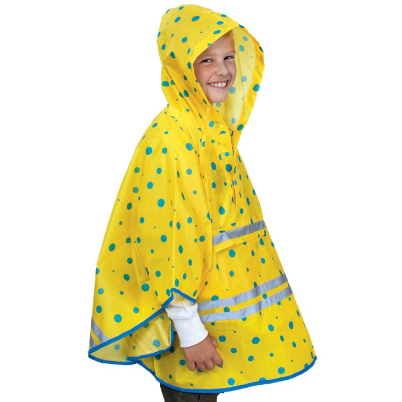 ROTH imperméable enfant ReflActions Brullen, jaune/bleu, réfléchissant, 6-10 ans