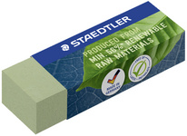 STAEDTLER gum 526 80, olijfgroen, 65×23×13 mm, natuurlijke grondstoffen