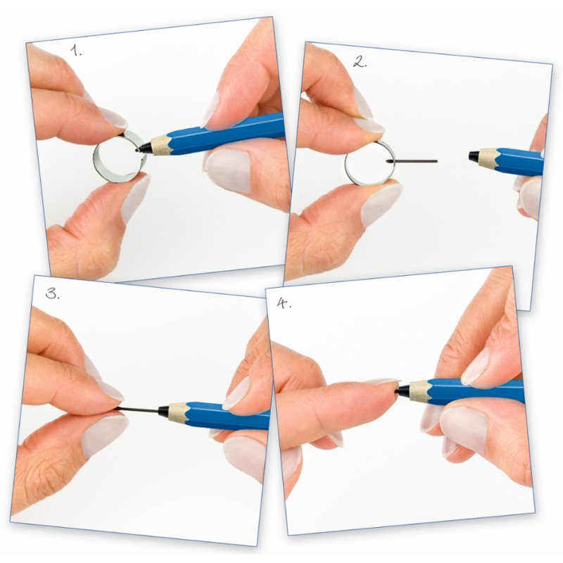 STAEDTLER Mars Lumograph stylet numérique, bleu, 0,7 mm, technologie EMR