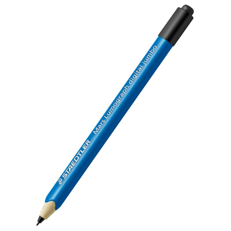 STAEDTLER stylet numérique Mars Lumograph jumbo, 0,7 mm, bois recyclé