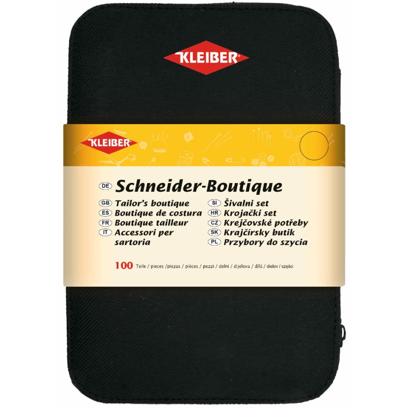 KLEIBER kleermakersatelier, 100-delig, zwarte etui