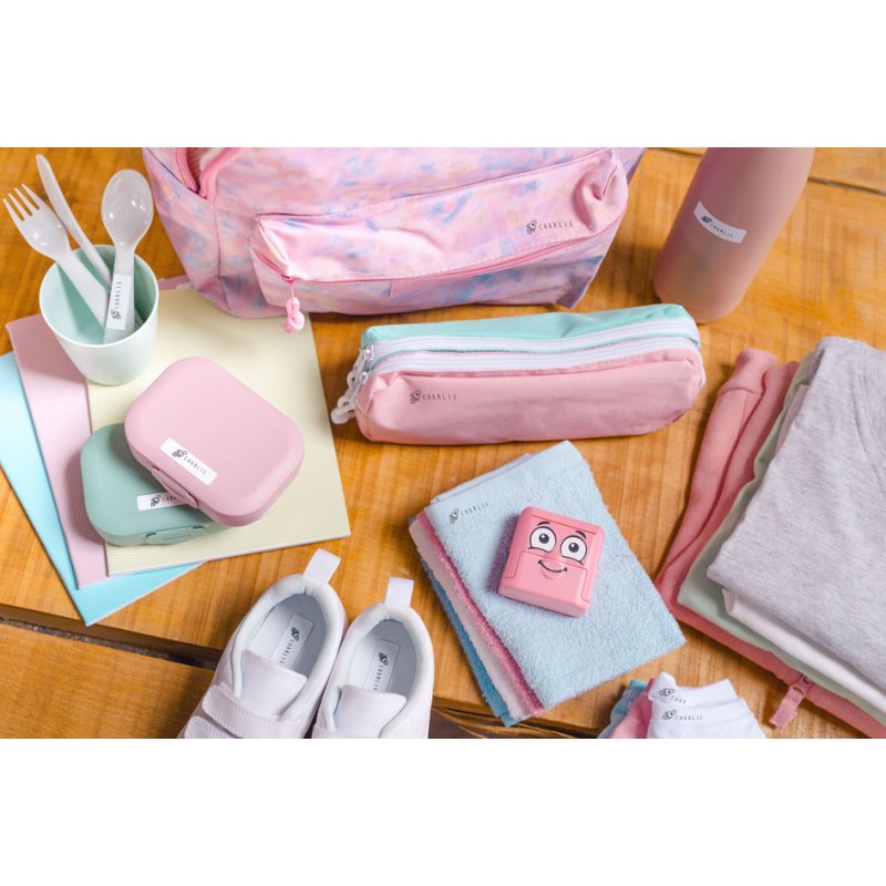 COLOP kit de tampons DIY Marky printer C20, rose, tampon textile