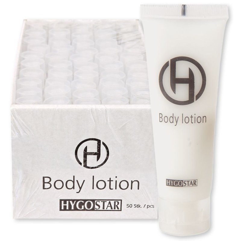 HYGOSTAR body lotion, 30 ml tube, white, 50 pieces