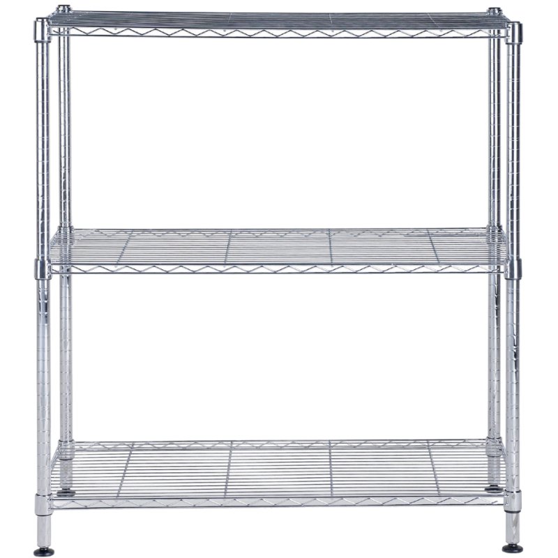 ALBA hangrek MOBI4L, 1200 mm breed, 4 planken, metallgrijs