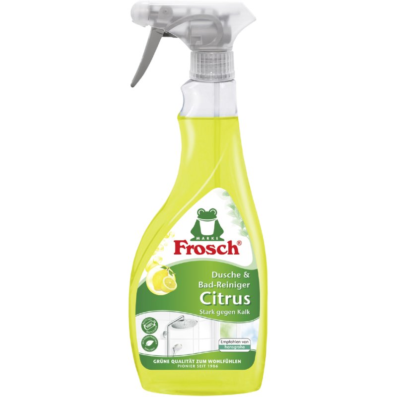 Frosch nettoyant douche et salle de bain Citrus, flacon pulvérisateur, 500 ml