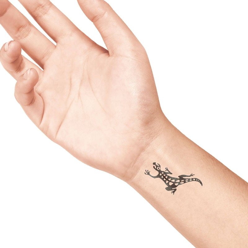 COLOP LaDot tattoo tampon curl flower, tampon à motifs pour tatouages temporaires