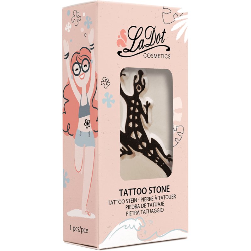 COLOP LaDot tattoo tampon curl flower, tampon à motifs pour tatouages temporaires