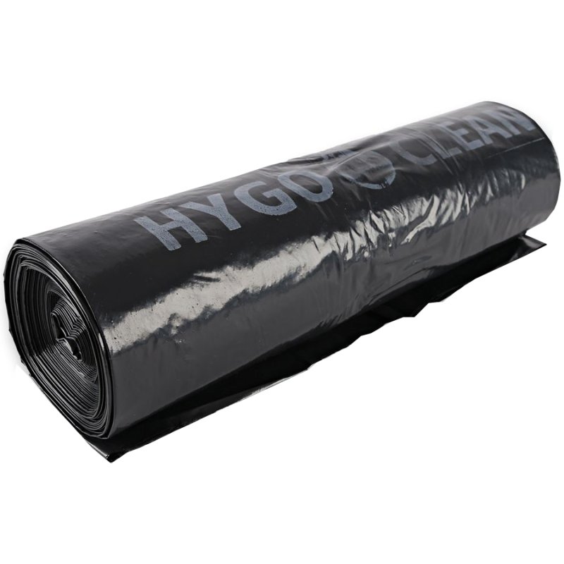 HYGOCLEAN sacs poubelle, noir, 240 litres, LDPE 60 my