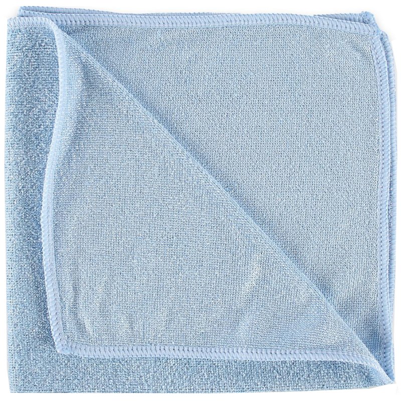 HYGOCLEAN chiffon microfibre MICRO MASTER, 400×400 mm, bleu, 10 pièces
