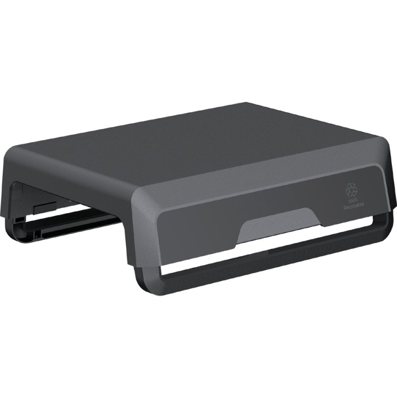 Fellowes support écran Breyta, blanc, 3 positions de hauteur, capacité 15 kg