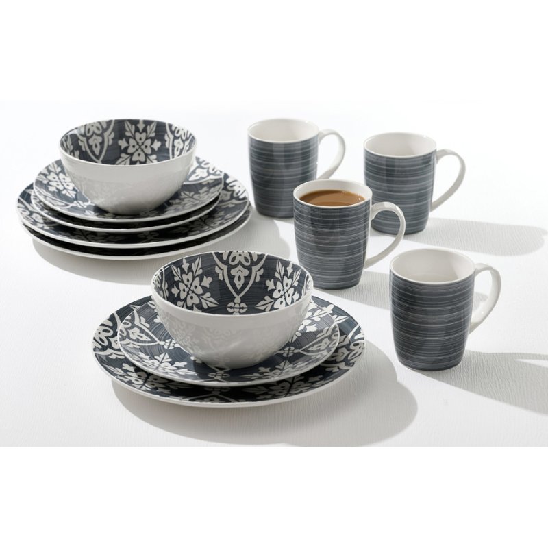 Ritzenhoff & Breker SALINA dinner set, 16 pieces, porcelain, dishwasher safe
