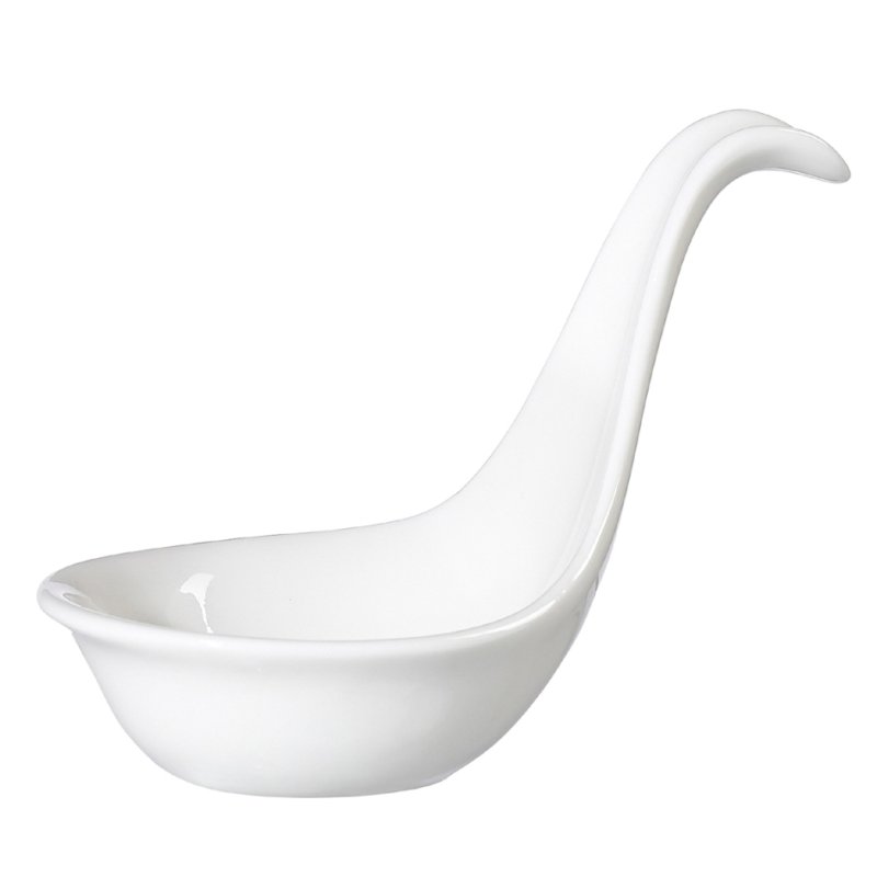 Ritzenhoff & Breker coupelle à tremper GUSTO feuille, blanc, porcelaine, 6 pièces