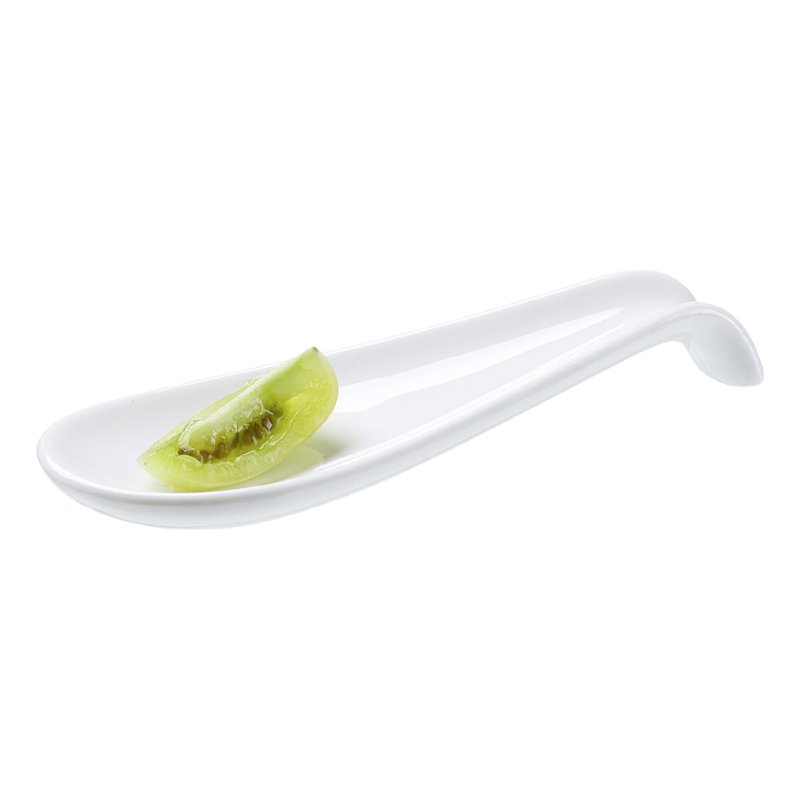 Ritzenhoff & Breker coupelle à tremper GUSTO feuille, blanc, porcelaine, 6 pièces