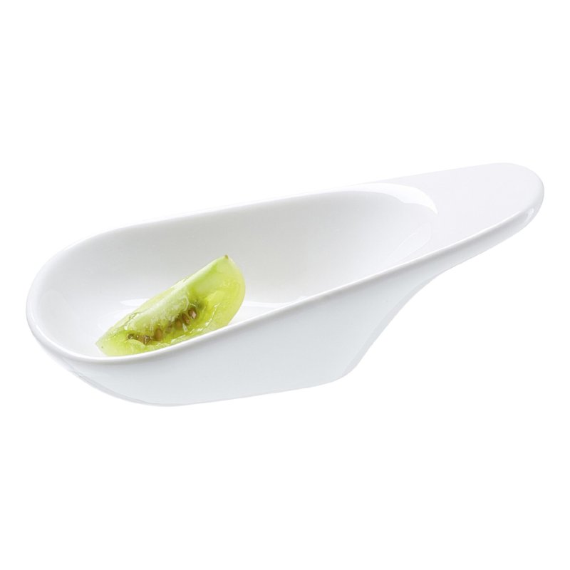 Ritzenhoff & Breker coupelle à tremper GUSTO feuille, blanc, porcelaine, 6 pièces