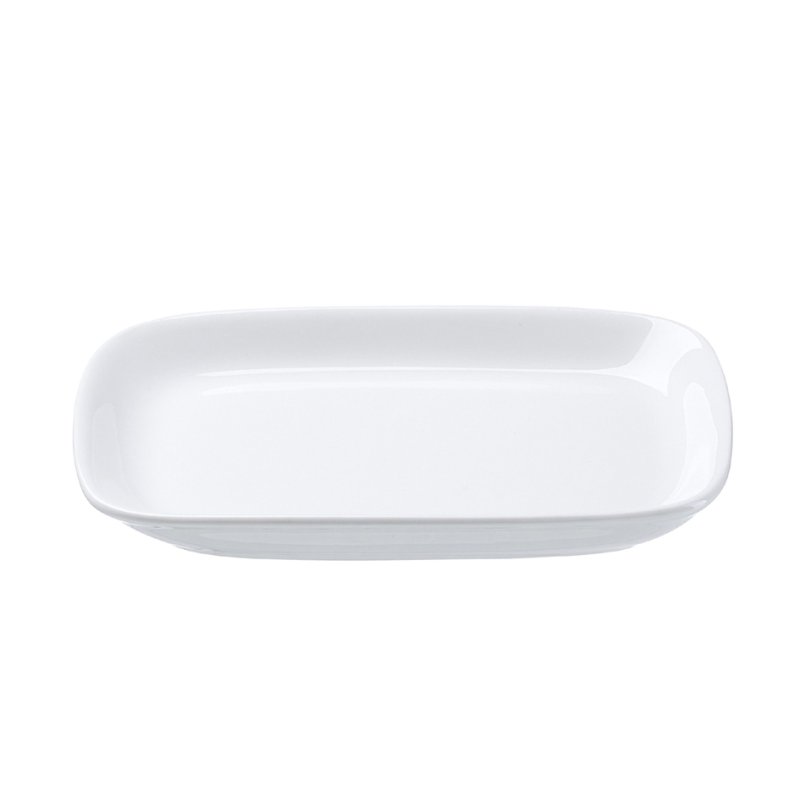Ritzenhoff & Breker coupelle sauce triangulaire, blanc, porcelaine, 125×90×15 mm