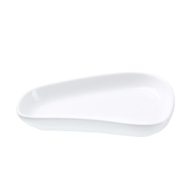 Ritzenhoff & Breker coupelle sauce triangulaire, blanc, porcelaine, 125×90×15 mm