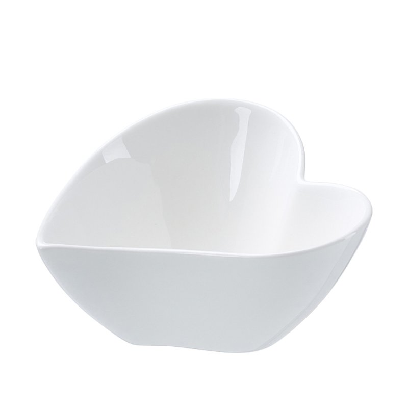Ritzenhoff & Breker coupelle sauce triangulaire, blanc, porcelaine, 125×90×15 mm