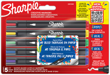 Sharpie acrylmarkers ACRYLIC, ronde punt, 12 stuks, kleurenmix