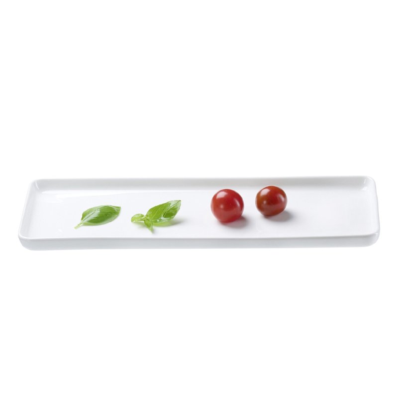 Ritzenhoff & Breker plat rectangulaire SKAGEN, blanc, porcelaine, 6 pièces
