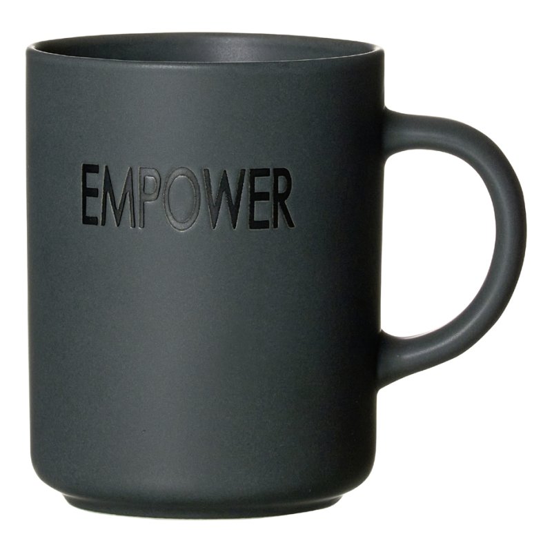 Ritzenhoff & Breker mug à café happy, bleu pétrole, 390 ml, 4 pièces