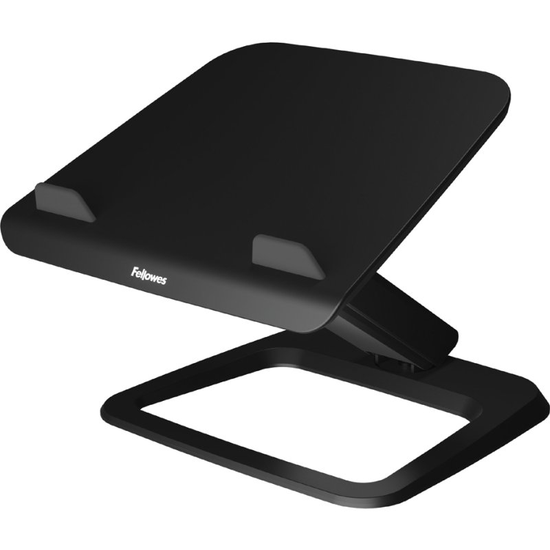 Fellowes support pour ordinateur portable Hana Lite, blanc, bras à ressort à gaz, jusqu'à 19 pouces