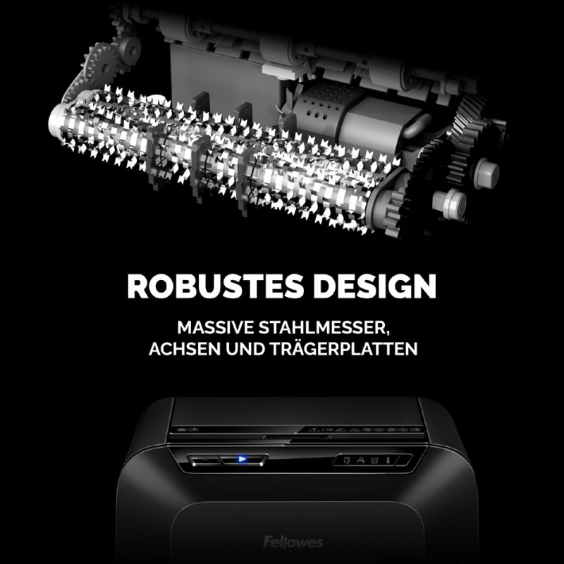 Fellowes déchiqueteur AutoMax 90M, jusqu'à 90 feuilles, P-4, bac 17 litres