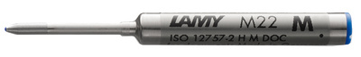 LAMY balpenrefill M22 B, blauw, extra kort