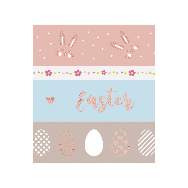 folia decoratief plakband Washi-Tape HOTFOIL LENTE II, 4-delig, 15 mm en 5 mm