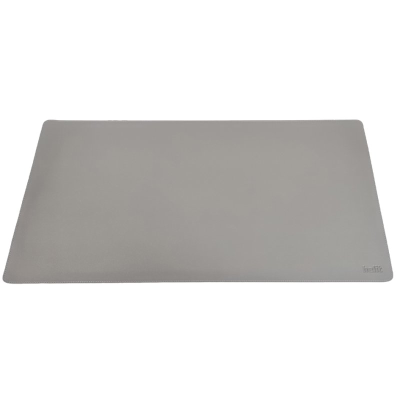 helit sous-main The Flat Mat, 800 × 400 mm, gris, PVC