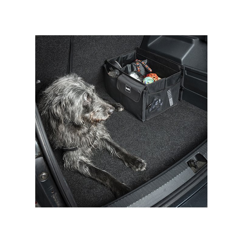 helit autozakorganizer the car organizer, zwart, 570×430×270 mm, inklapbaar