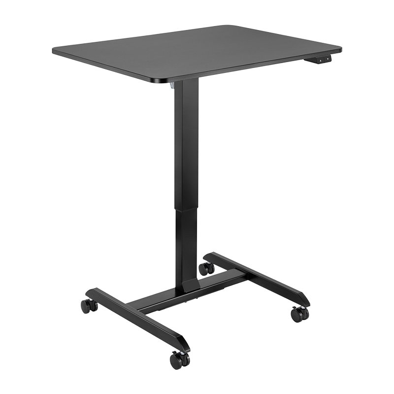 LogiLink bureau assis-debout, électrique, blanc, 80×60 cm