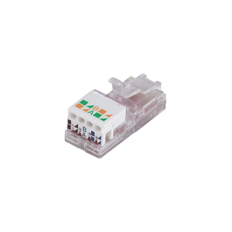 LogiLink Professional connecteur RJ45, Cat.6A, montage sans outil, blindé