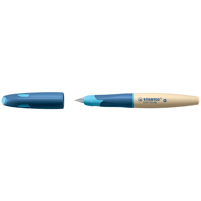 STABILO stylo-plume EASYbirdy Timber L, gaucher, rose