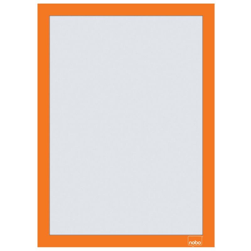 nobo tableau magnétique A3, orange, 2 pièces