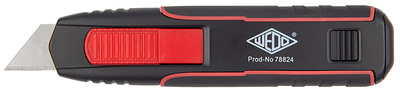 WEDO safety-cutter dubbelzijdig, zwart/rood, 19 mm