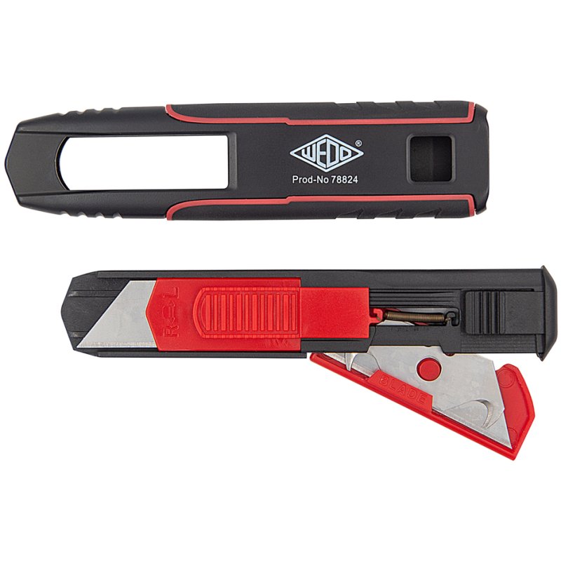 WEDO safety-cutter double face, noir/rouge, 19 mm