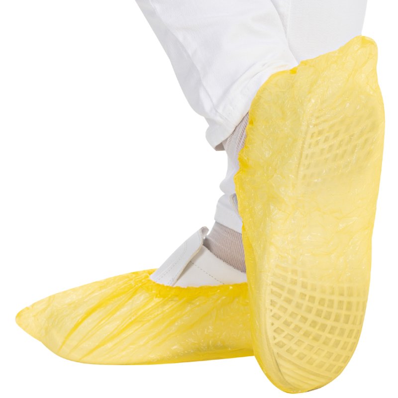 HYGOSTAR Surchaussures CPE, blanc, 410 mm, 100 pièces