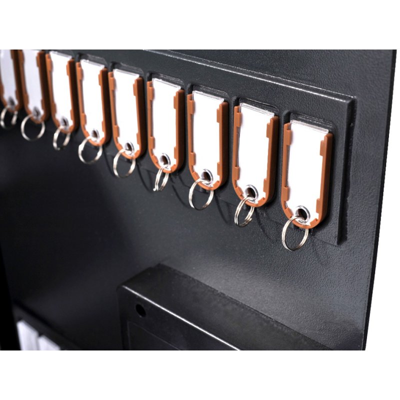 pavo armoire à clés High Security, 100 clés, sécurité électronique, gris foncé